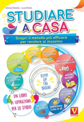 Studiare a casa. Scopri il metodo più efficace per rendere al massimo. Motivazione, memoria, concentrazione, gestione del tempo, DAD, mappe mentali, positività e resilienza - Alessia Desiato, Luca Breda - Libro Vestigium 2021, I grandi libri | Libraccio.it