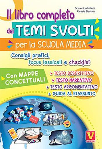 Il libro completo dei temi . Con mappe concettuali, consigli pratici, focus lessicali, checklist - Domenico Milletti, Alessia Desiato - Libro Vestigium 2023, I grandi libri | Libraccio.it