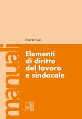 Elementi di diritto del lavoro e sindacale