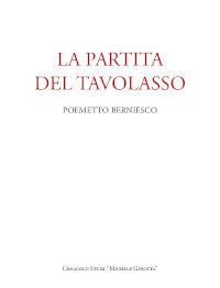 La partita del Tavolasso. Poemetto berniesco  - Libro L'Artistica Editrice 2023, Antropos. Storia, civiltà e paesi | Libraccio.it