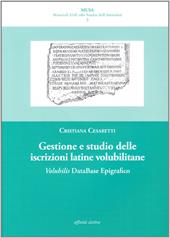 Gestione e studio delle iscrizioni latine volubilitane. Volubilis database epigrafico