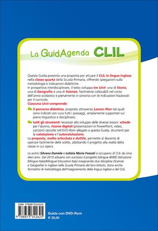 La guidagenda. Percorso laboratoriale interdisciplinare di storia, geografia e scienze. Per la 4ª classe elementare. Con DVD-ROM - Silvana Daniele, Maria Letizia Fossati - Libro Gaia 2016 | Libraccio.it