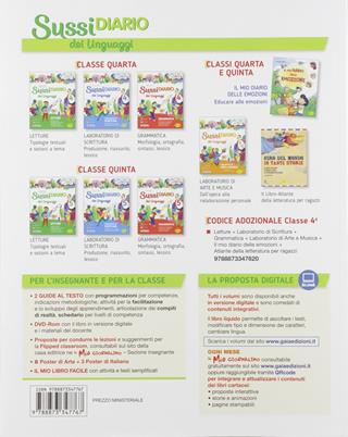 Sussidiario dei linguaggi. Per la Scuola elementare. Vol. 1  - Libro Gaia Edizioni 2019 | Libraccio.it