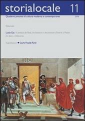Storia locale. Quaderni pistoiesi di cultura moderna e contemporanea. Vol. 11