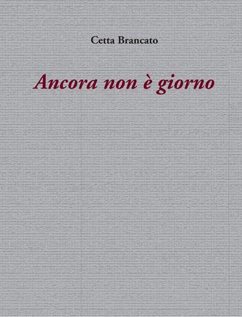 Ancora non è giorno - Cetta Brancato - Libro Oedipus 2019, Collezione teatro | Libraccio.it