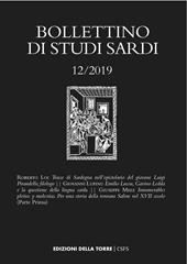 Bollettino di studi sardi (2019). Vol. 12