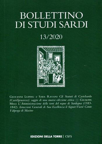 Bollettino di studi sardi (2020). Vol. 13  - Libro Edizioni Della Torre 2021 | Libraccio.it
