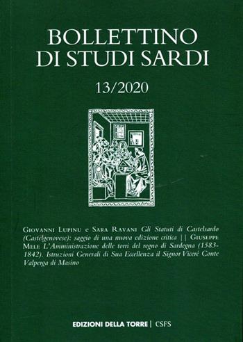 Bollettino di studi sardi (2020). Vol. 13  - Libro Edizioni Della Torre 2021 | Libraccio.it