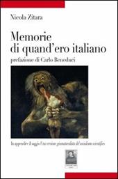 Memorie di quand'ero italiano