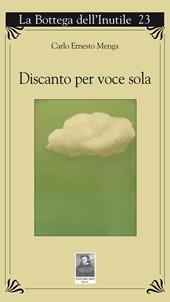 Discanto per voce sola