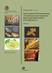 Nuove tecniche di documentazione e di analisi per una ricostruzione delle società dalla fine del V al III millennio a.C. Vol. 2