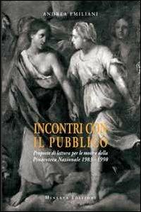 Incontri con il pubblico. Proposte di lettura per le mostre della Pinacoteca nazionale 1983-1998 - Andrea Emiliani - Libro Minerva Edizioni (Bologna) 2011 | Libraccio.it