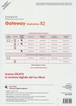 Gateway. B2. Student's book-Workbook. Per le Scuole superiori. Con DVD. Vol. 1  - Libro Macmillan Elt 2012 | Libraccio.it