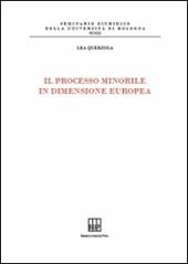 Il processo minorile in dimensione Europa
