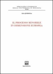 Il processo minorile in dimensione Europa