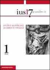 Ius17@unibo.it (2011). Vol. 1