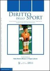 Diritto dello sport (2011). Vol. 1