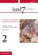 Ius17@unibo.it (2011). Vol. 2  - Libro Bononia University Press 2012, Rivista di diritto penale | Libraccio.it