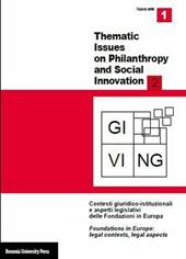 Giving. Thematic issues in philantropy and social innovation (2012). Nuova serie. Vol. 2: Filantropia e giustizia sociale