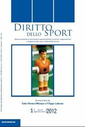 Diritto dello sport (2012). Vol. 4