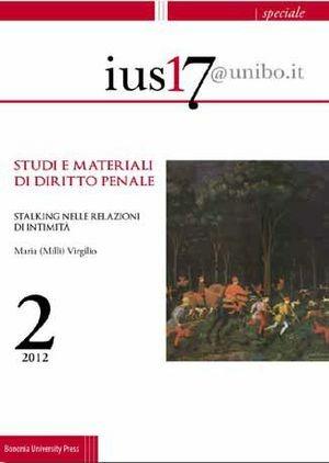 Ius17@unibo.it (2012). Vol. 2  - Libro Bononia University Press 2013, Rivista di diritto penale | Libraccio.it