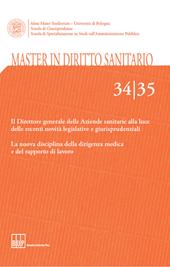 Master in diritto sanitario vol. 34-35