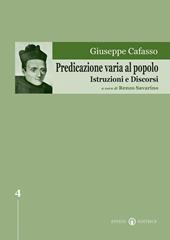 Predicazione varia al popolo. Istruzioni e discorsi