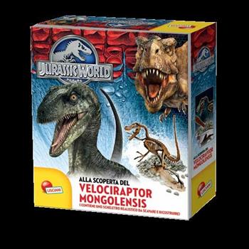 Scopri velociraptor. Jurassic world. Con gadget  - Libro Liscianigiochi 2015 | Libraccio.it