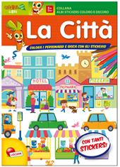 Forme e sagome di città. Albo stickers. Con adesivi. Ediz. illustrata