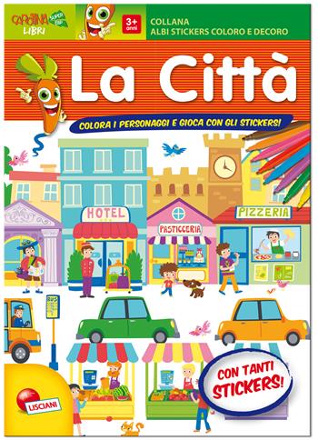 Forme e sagome di città. Albo stickers. Con adesivi. Ediz. illustrata  - Libro Liscianigiochi 2016 | Libraccio.it