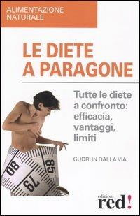Le diete a paragone. Tutte le diete a confronto: efficacia, vantaggi, limiti - Gudrun Dalla Via - Libro Red Edizioni 2006, Alimentazione naturale | Libraccio.it