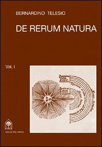 De rerum natura. Testo a fronte - Bernardino Telesio - Libro Gangemi Editore 1980 | Libraccio.it