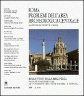 Roma: problemi dell'area archeologica centrale