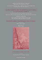 La protezione del patrimonio culturale. Contributi preliminari