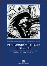 Patrimonio culturale e disastri. L'impatto del sisma sui beni monumentali - Margherita Guccione, Maria Rosaria Nappi, Antonia Recchia - Libro Gangemi Editore 1998, Arti visive, architettura e urbanistica | Libraccio.it