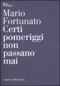 Certi pomeriggi non passano mai - Mario Fortunato - Libro Nottetempo 2009, I sassi | Libraccio.it