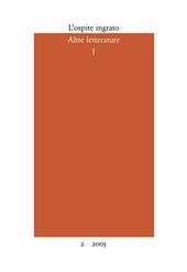 L' ospite ingrato. Semestrale del Centro studi Franco Fortini (2005). Vol. 2: Altre letterature 1.