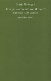 Cosa possiamo fare con il fuoco? Letteratura e altri ambienti