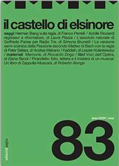 Il castello di Elsinore (2021). Vol. 83