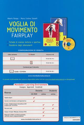 Voglia di movimento. Per le Scuole superiori. - Alberto Rampa, Maria Cristina Salvetti - Libro Juvenilia Scuola 2011 | Libraccio.it