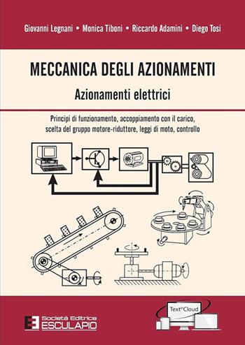 Meccanica degli azionamenti. Azionamenti elettrici...  - Libro Esculapio 2016 | Libraccio.it