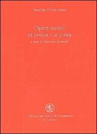 Image of Opere inedite in poesia e in prosa