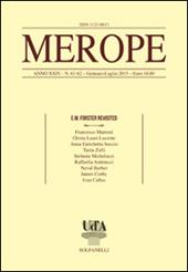 Merope. E. M. Foster revisited vol. 61-62