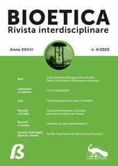 Bioetica. Rivista interdisciplinare (2020). Vol. 4