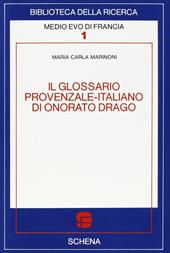 Il glossario provenzale-italiano di Onorato Drago