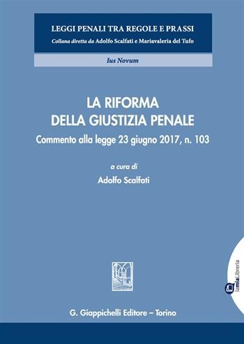 La riforma della giustizia penale. Commento alla legge 23 giugno 2017, n. 103.  - Libro Giappichelli-Linea Professionale 2017, Leggi penali tra regole e prassi | Libraccio.it
