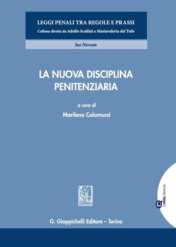 La nuova disciplina penitenziaria  - Libro Giappichelli 2020, Leggi penali tra regole e prassi | Libraccio.it