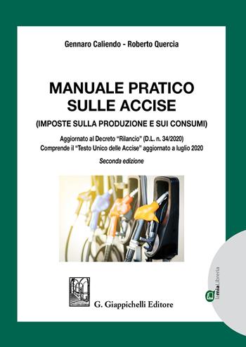 Manuale pratico sulle accise. Imposte sulla produzione e sui consumi - Gennaro Caliendo, Roberto Quercia - Libro Giappichelli-Linea Professionale 2020 | Libraccio.it