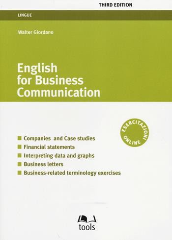 English for business communication - Walter Giordano - Libro EGEA Tools 2014, Lingue | Libraccio.it