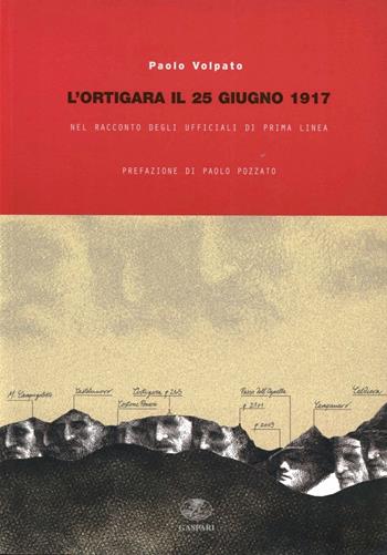 L'ortigara il 25 giugno 1917 nel racconto degli ufficiali di prima linea. Ediz. illustrata - Paolo Volpato - Libro Gaspari 2006, Collana storica | Libraccio.it
